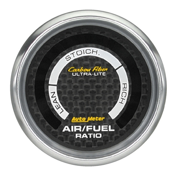 2-1/16" NARROWBAND AIR/FUEL RATIO, LEAN-RICH, CARBON FIBER